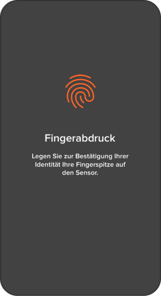 Sicherheit durch TouchID